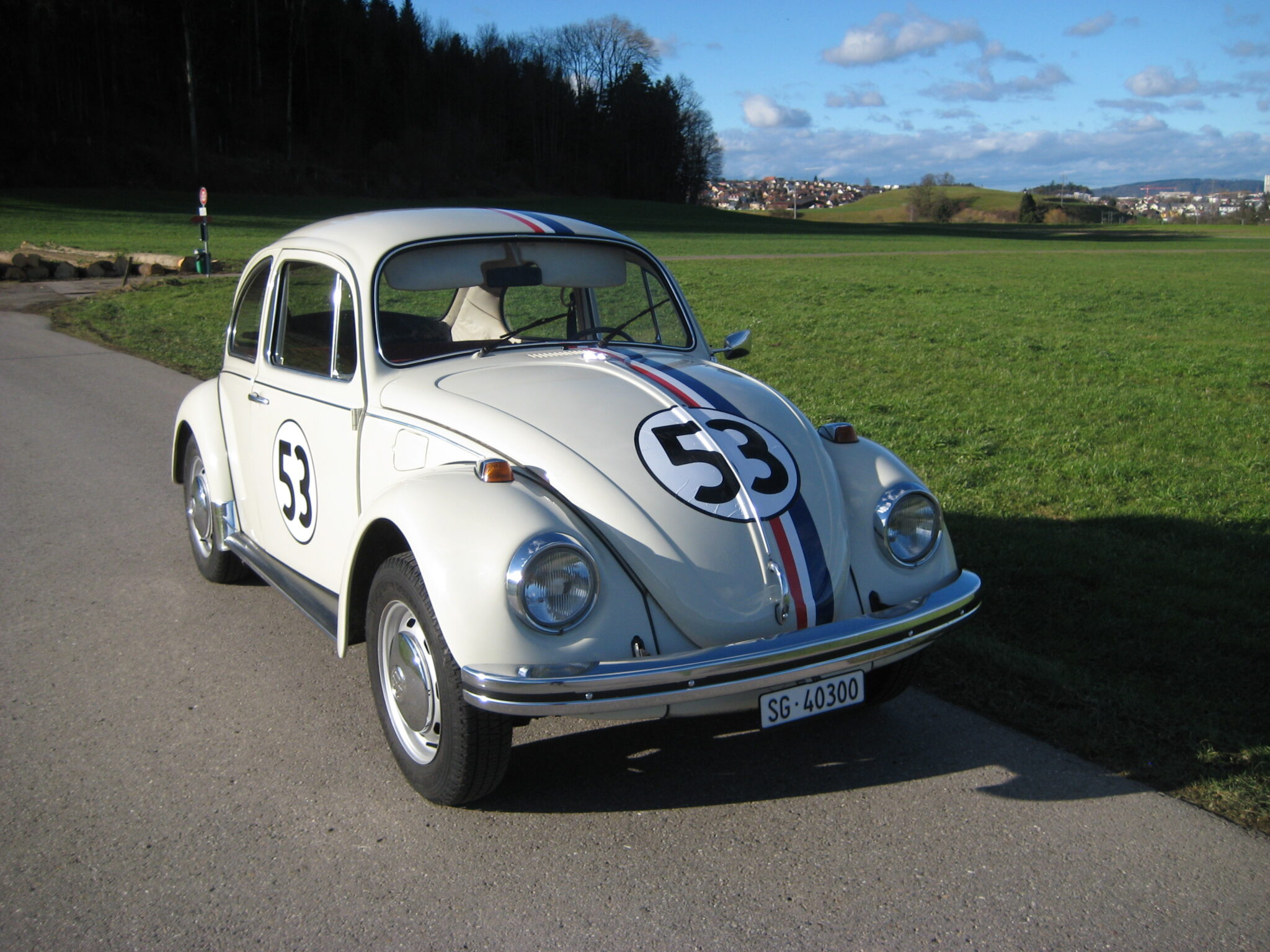 VW Käfer Herbie Oldtimer mieten